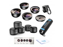 Apexel 5 in 1 Smartphone Lens Kit (APL-HD5V2)